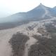 Aerial view of the aftermath of a volcano eruption in Escuintla, Guatemala, seen on June 4.
